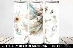 Whimsical Boho Fairy Clipart 20 Oz Tumbler Product Image 2