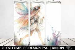 Whimsical Boho Fairy Clipart 20 Oz Tumbler Product Image 2