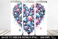 Valentines 20 Oz Tumbler Png Product Image 2