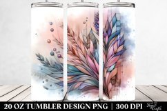 Lavender Wooden Frame Clipart, Transparent 20 Oz Tumbler Product Image 2