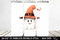 Funny Halloween Hat Clipart 20 Oz Tumbler Product Image 2