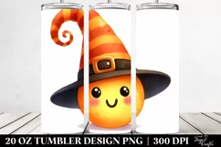 Simple Funny Halloween Clipart, 20 Oz Tumbler Product Image 2