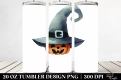 Simple Funny Halloween Clipart, 20 Oz Tumbler Product Image 2