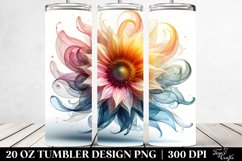 Vibrant Pastel Sunflower Tumbler Product Image 2