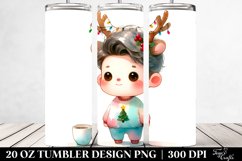 Butterfly with Reindeer Horns, High-Res PNG Product Image 2