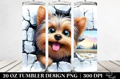 Funny Yorkshire Terrier | 20 Oz Tumbler Product Image 2