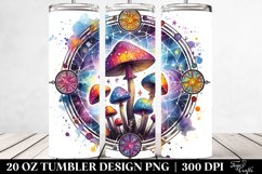 Magical Centered Mushroom Clipart Product Image 2