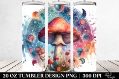 Magical Centered Mushroom Clipart Product Image 2