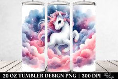 Dreamy Nebula Unicorn, Style | 20 Oz Tumbler Product Image 2
