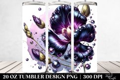Shiny Glossy Sweet Pea Tumbler Product Image 2