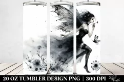 Gothic Fairy Watercolor 20 Oz Tumbler Product Image 2