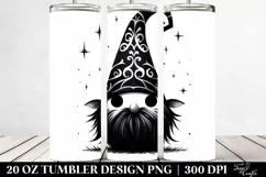 Simple Gothic Quirky Gnome | 20 oz Tumbler Product Image 2