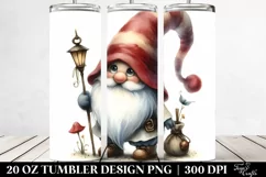 Whimsical Gothic Quirky Gnome | 20 oz Tumbler Product Image 2