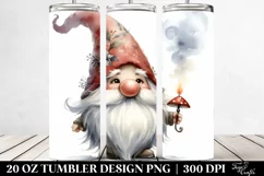 Whimsical Gothic Quirky Gnome | 20 oz Tumbler Product Image 2