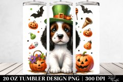 Springer Spaniel Haloween Clipart, Transparent PNG Product Image 2