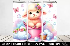 Smiling Lamb Bubbly Bucket | 20 Oz Tumbler Product Image 2