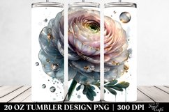 Ranunculus Golden Splash Tumbler Product Image 2