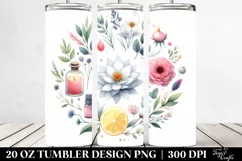Simple Watercolor ELIXIR Tumbler | 20 oz Tumbler Product Image 2
