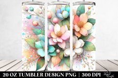 Wooden Jasmine Metallic Tumbler Product Image 2