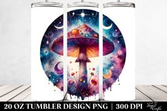 Magical Centered Mushroom Clipart Product Image 2