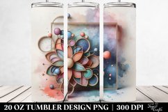 Stained Cosmos | 20 oz Tumbler Product Image 2