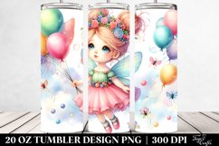 Cute Fairy Balloons | 20 Oz Tumbler Product Image 2