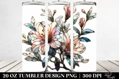 Wooden Stained Azalea Tumbler Product Image 2