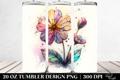 Stained Primrose | 20 oz Tumbler Product Image 2