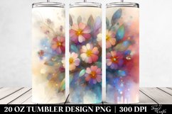 Wooden Stained Primrose | 20 oz Tumbler Product Image 2