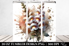 Golden Snapdragon Tumbler Product Image 2