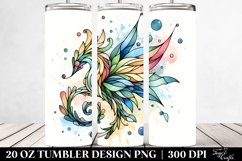 Snapdragon with Metallic Inserts, Watercolor Splash 20 Oz Product Image 2