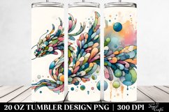 Snapdragon with Metallic Inserts, Watercolor Splash 20 Oz Product Image 2