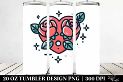 Love 20 Oz Tumbler Png Product Image 2