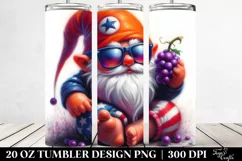Digital Painting Pastel Gnome 20 Oz Tumbler Product Image 2