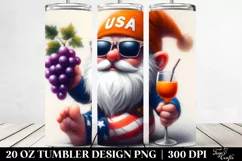 Digital Painting Pastel Gnome 20 Oz Tumbler Product Image 2