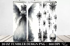 Artistic Gothic Fairy | 20 oz Tumbler Product Image 2