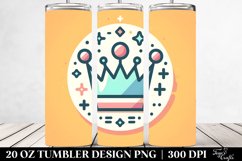 Colorful with Metallic Crown Clipart Product Image 2