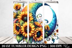 Vibrant Moon,20 oz Tumbler Product Image 2