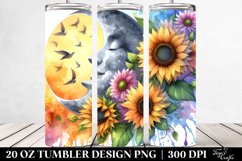 Vibrant Moon,20 oz Tumbler Product Image 2