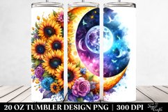 Vibrant Moon,20 oz Tumbler Product Image 2