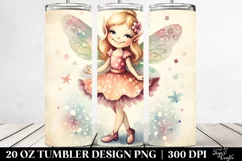 Retro Funny Fairy,20 oz Tumbler Product Image 2