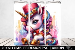 Colorful Baby Unicorn Harlem Ballroom 20 oz Tumbler Design Product Image 2