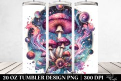 Magical Centered Mushroom Clipart Product Image 2