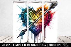 Valentines 20 Oz Tumbler Png Product Image 2