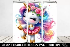 Dancing Unicorn and Fairy Tumbler Product Image 2