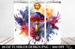 Magical Centered Mushroom Clipart Product Image 2