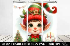 Goofy Baby Elf with Christmas Decorations Product Image 2