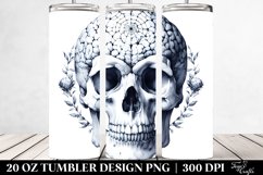 Simple Skull,20 oz Tumbler Product Image 2
