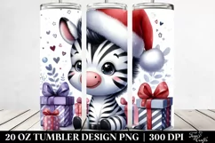 Enthusiastic Baby Zebra with Cute Haircut Product Image 2