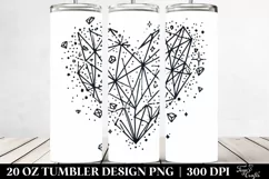 Valentines 20 Oz Tumbler Png Product Image 2